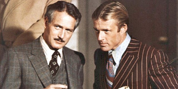 Paul Newman y Robert Redford en "El golpe"